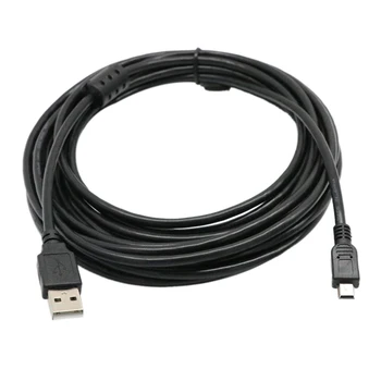 

5m/16FT 2.0 USB Cable Type A to Mini B Male to Male 5 PIN Black