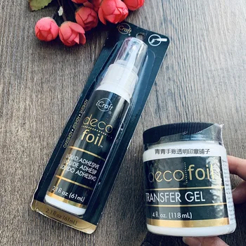 

Icraft Deco Foil Transfer Gel Liquid Adhesive Supporting paste Bronzing transfer paste Liquid glue