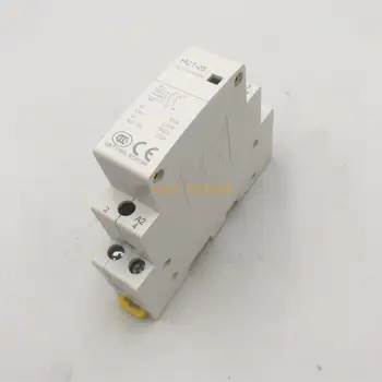 

HC1-25/CT-25A 2P 25A AC220V/230V 24V 50/60Hz Din Rail Household Automatic AC Modular Contactor 2NO 2NC or 1NO 1NC