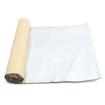 

Hot 300x100cm 5mm Car Sound-proofing Deadening Insulation Foam Mat w/Aluminum Foil Silver