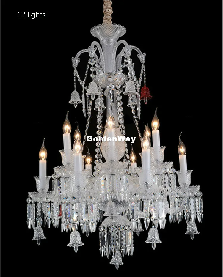 Description Picture 4 of itemModern Crystal Chandelier Decora Chrome Chandelier Lighting Dining Room Crystal Chandeliers European 110-240V Crystal Chandelier