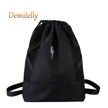 

Fashion Drawstring Pockets Men and Women Backpacks Large Capacity Multi-functional Personality Backpack Campus Style Backpack