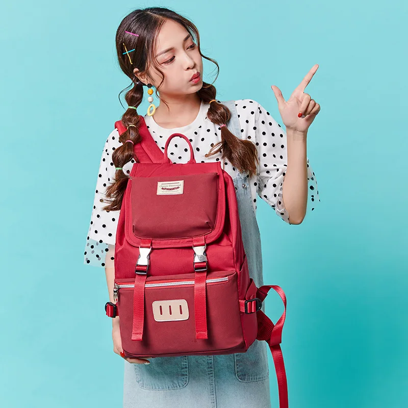 

2019 Waterproof Anti-theft Backpack Casual Large Capacity Campus Backpack Suitable For Teenagers Travel Backpack Student's Bag