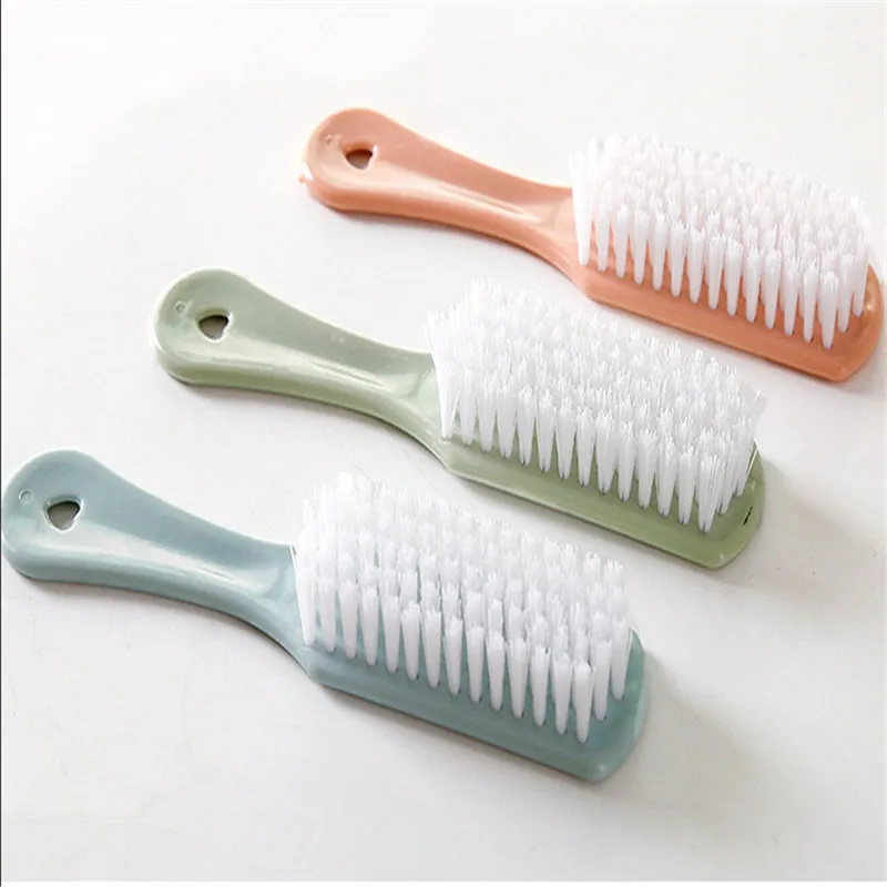 1Pcs Shoe Brush Black Cleaning Brush For Suede Nubuck Boot Shoes Shape