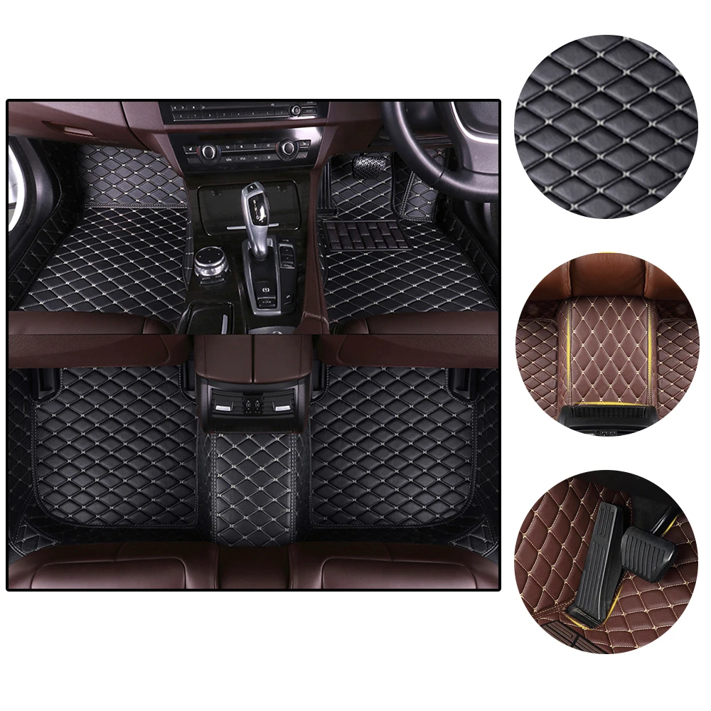 For right hand drive Car floor mats For Toyota RAV4 Ⅲ CA30 2006-2012 2011 2010 2009 2008 2007 waterproof carpet