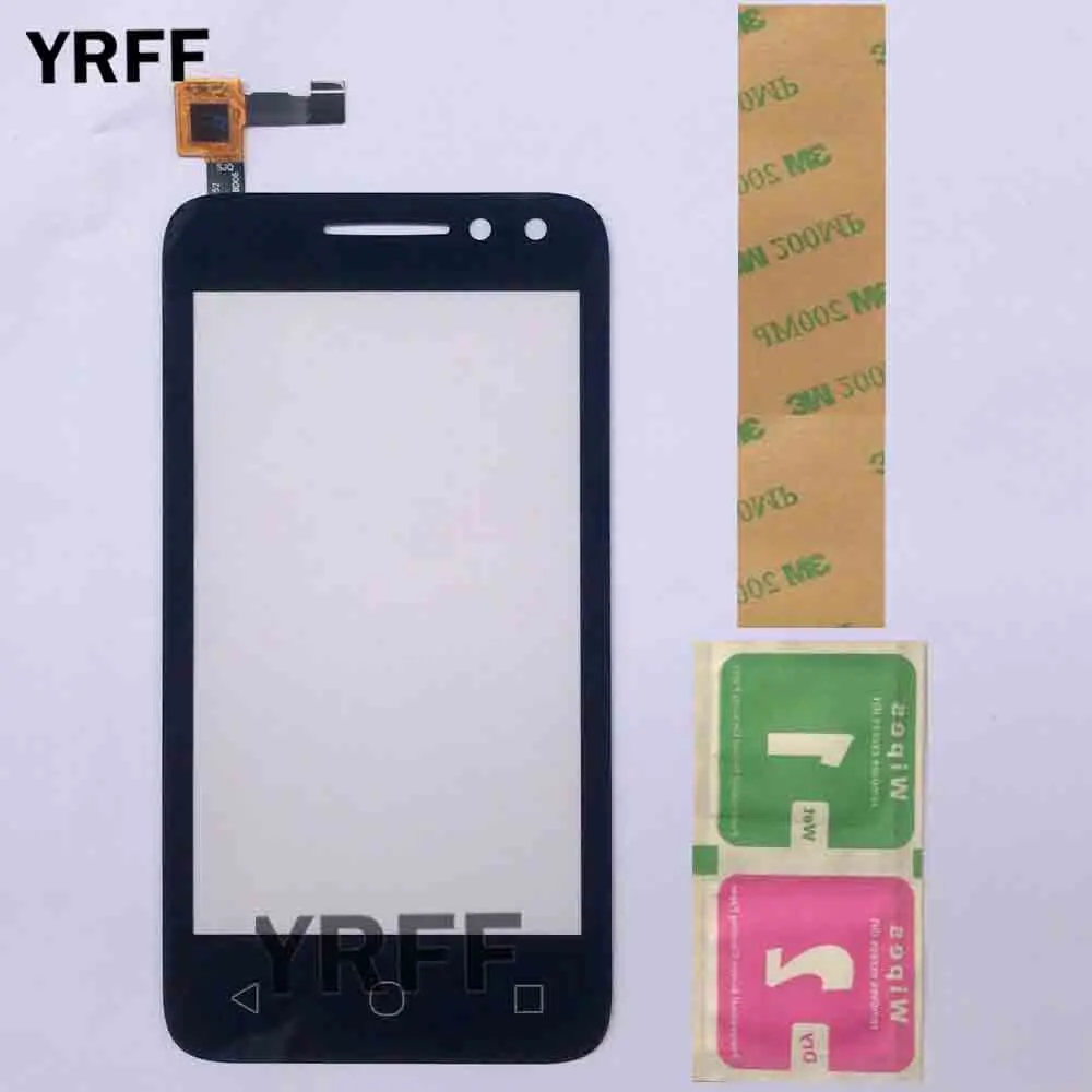" сенсорная панель экрана для Alcatel Pixi 4 OT 4034 4034D 4034X OT4034 OT4034D 4034 сенсорный дигитайзер переднее стекло объектив сенсор салфетки