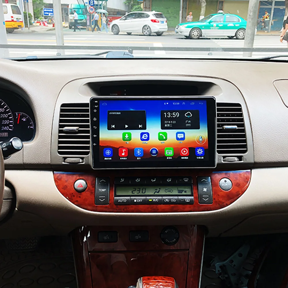 丰田老佳美装车后2