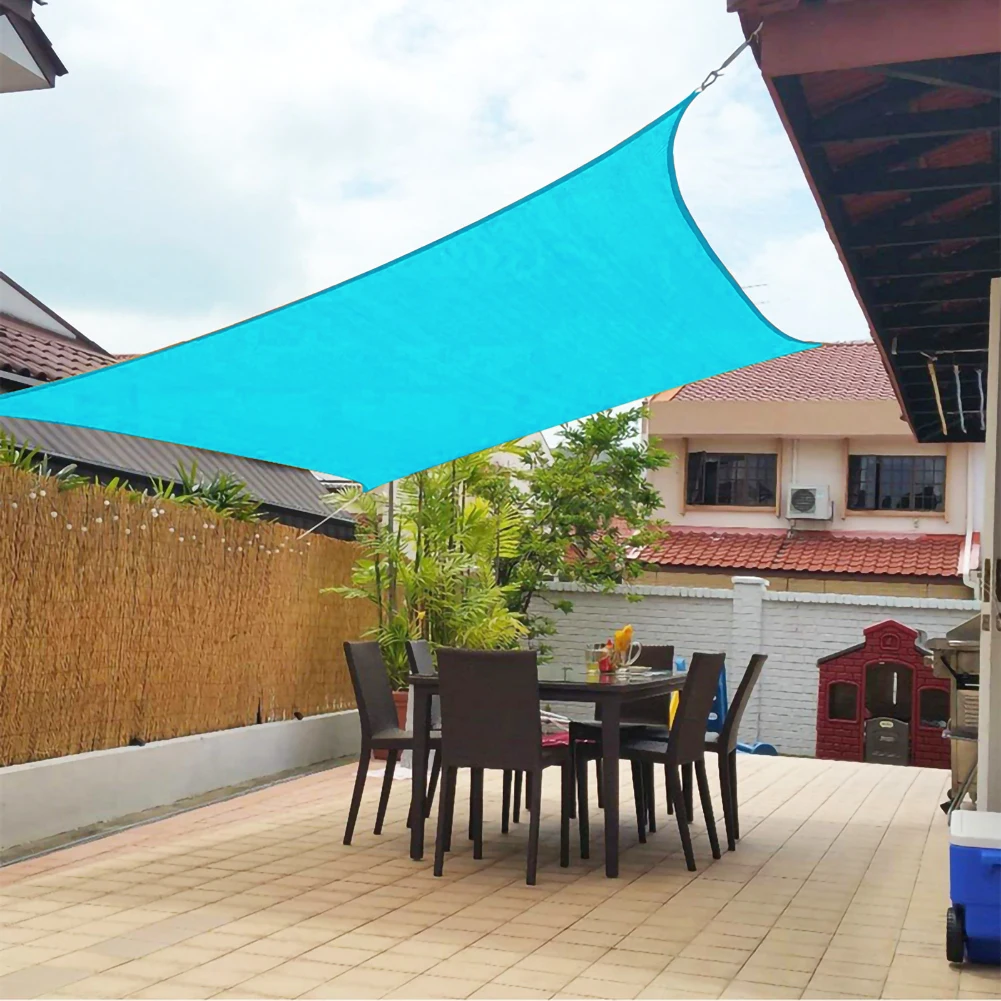 Водонепроницаемый солнцезащитный навес треугольный козырек для сада