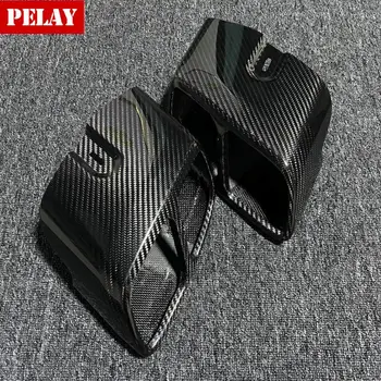 

Real Carbon Fiber Tail Exhaust Tips Muffler Pipe for Porsche Panamera 971 2017-2020 Year Macan Stainless Steel Mufflers