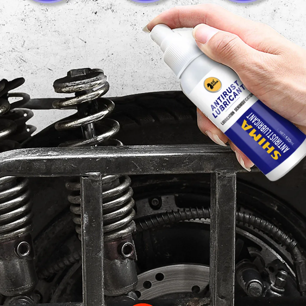 

120ml Car Rust Quick Cleaming Spray Brightens Surfaces Cleaner Multi-Function Machine Hardware Lubricant Rust Inhibitor Remover