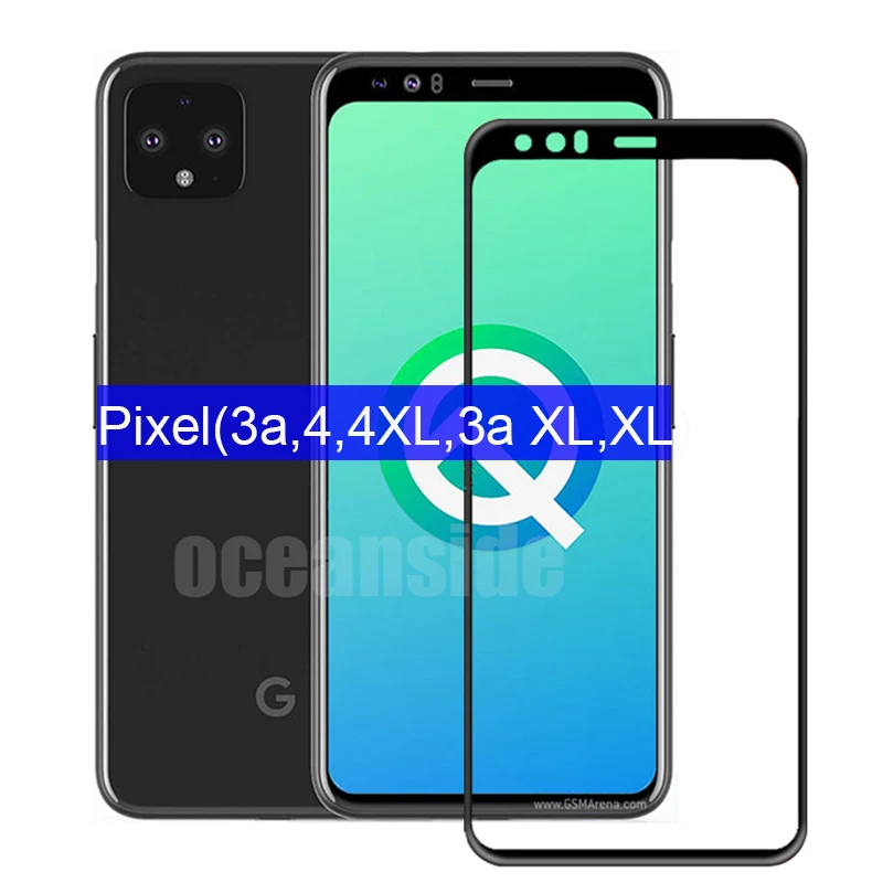 2 шт. для Google Pixel 4 3a XL полное покрытие закаленное стекло 9H зеркальная защитная
