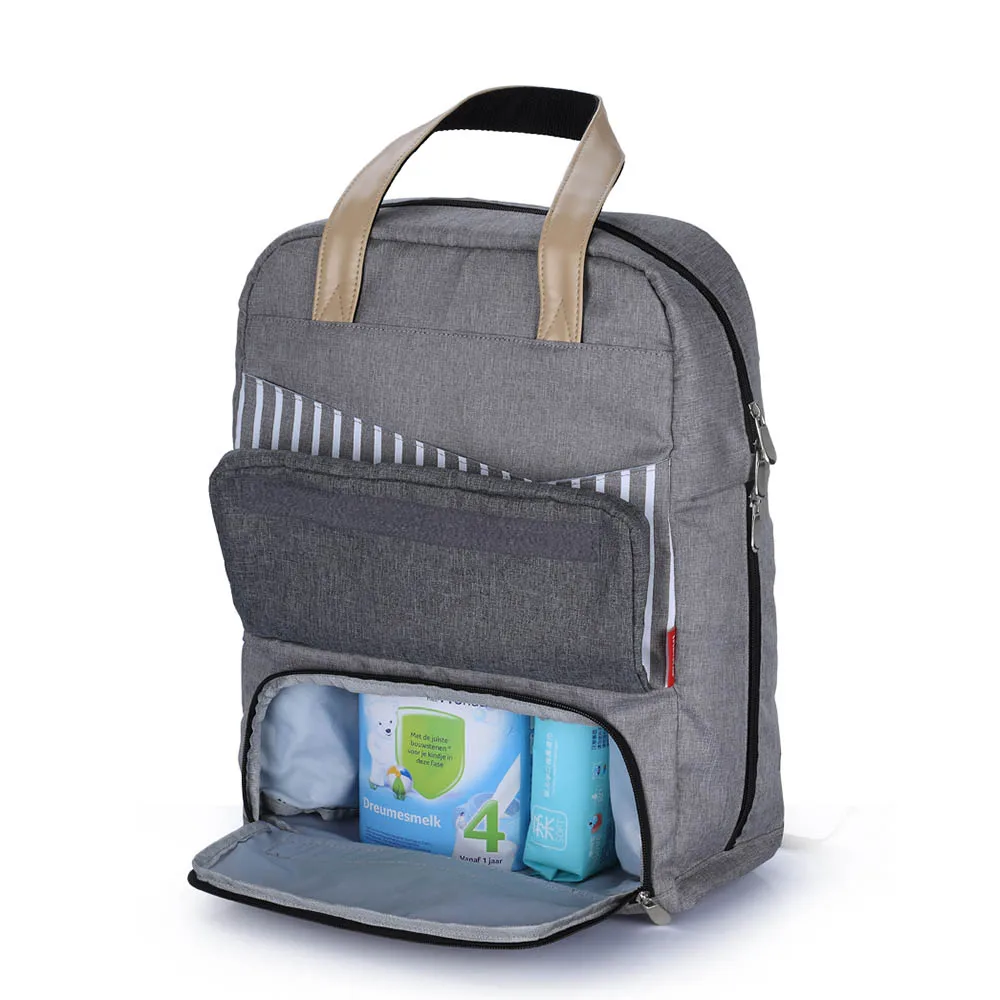 

Wholesale Multifunction Nappy Bag Large Capacity Mummy Bag Baby Diaper Backpack