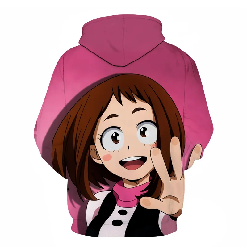 My Hero Academia Boku 3D Anime Printed Pullover Hoodies  