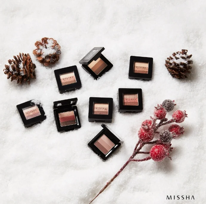 MISSHA 12 Color Eyeshadow Palette Glitter Pigment Highlighter Korea Cosmetics eye shadow plate