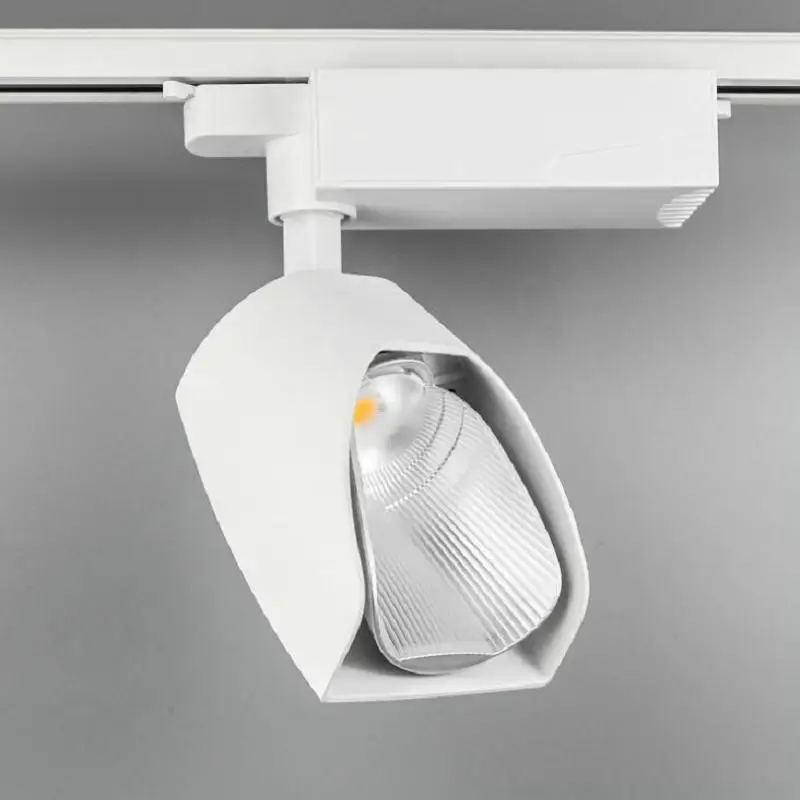 NEW fashion 40W COB LED track light 120degrees angle Rail lamp backdrop lighting fixture spot lighting
