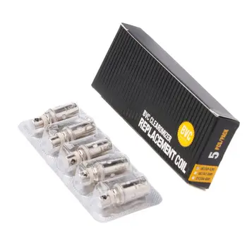 

5Pcs Replacement Atomizer BVC Bottom Dual Coil Heads For Aspire 1.6/1.8/2.1 Ohm