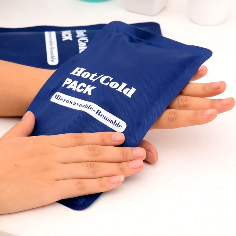 

Refrigerated Ice Gel Reusable Hot /Cold Heat Gel Ice Non Toxic Heat Pack Sports Muscle Relief Survival Child Heat Cooling Bag