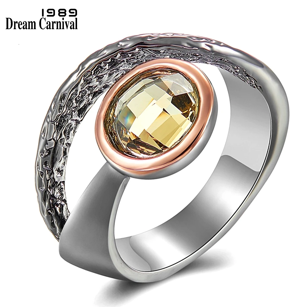 DreamCarnival 1989 абсолютно новое готическое обручальное кольцо для пистолет женщина& розовое золото с покрытием шикарный шик сексуальный вид качественные ювелирные изделия WA11720