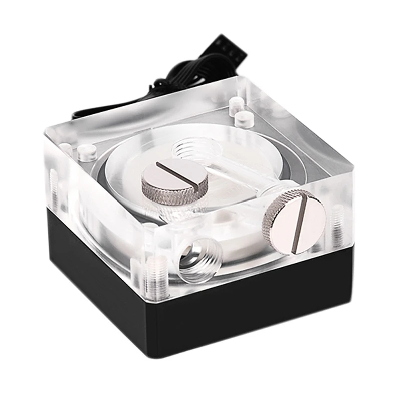 

Super Silent Computer Water Cooling Cooler Mini Water Circulation Pump Automatic Speed Regulation 3.5M 600L/H