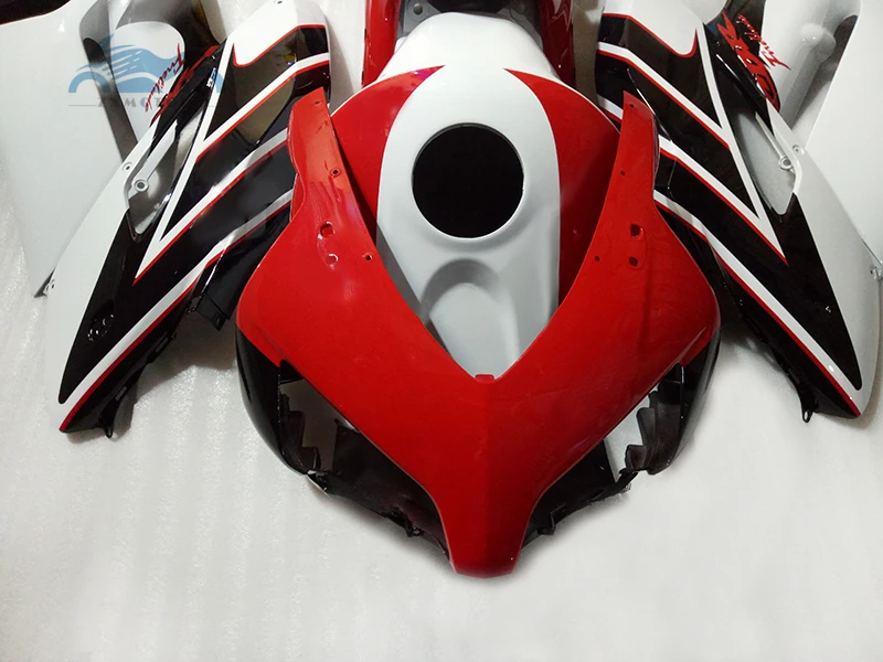 Обновите свой Комплект обтекателя впрыска, пригодный для Honda CBR 1000RR 2004 2005 CBR1000RR 04 05 белый красный послепродажный обтекатель комплекты KR09