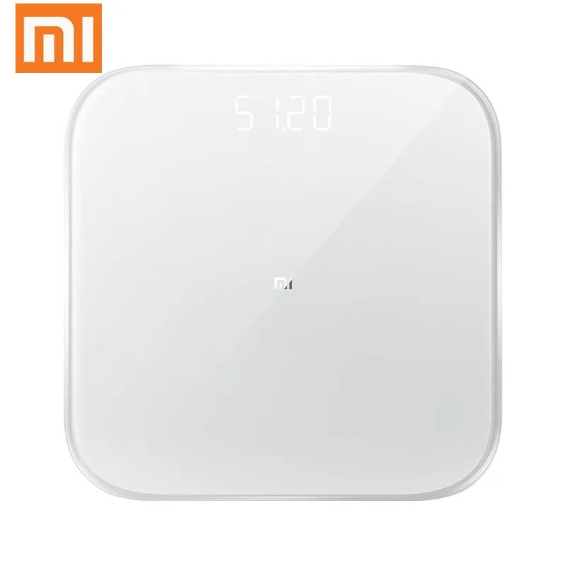 Xiaomi Mi весы 2 умные весы для жировых отложений весы 2 Bluetooth 5,0 APP монитор СВЕТОДИОДНЫЙ дисплей цифровые весы состава тела