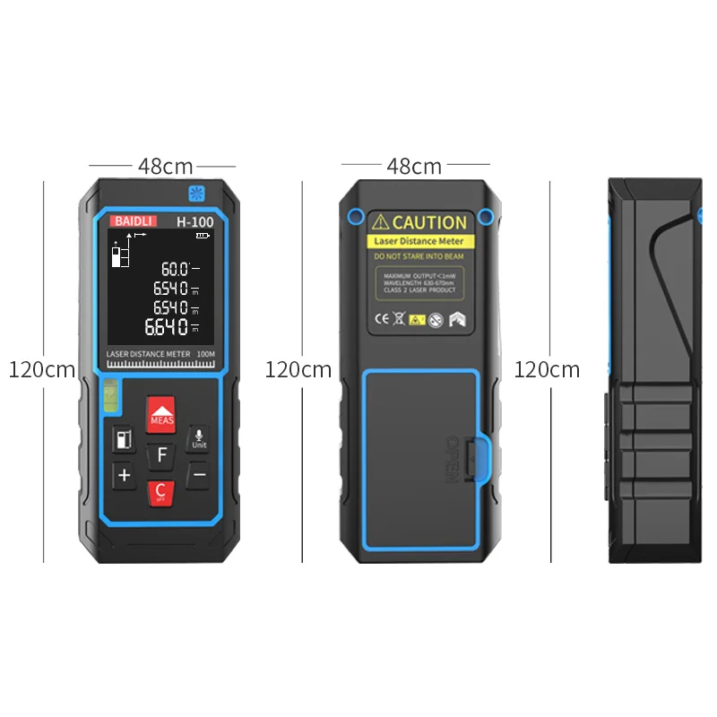 Handheld Laser Rangefinder 40/60/80/100/120M Digital Laser Distance Meter Electrical Level Tape Laser Distance Measurer Handheld Laser Rangefinder 40/60/80/100/120M Digital Laser Distance Meter Electrical Level Tape Laser Distance Measurer