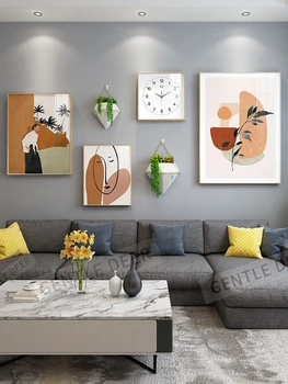 

Photo Wall Photo Frame Wall One Wall Simple Modern Wall Photo Frame Wall Hanging Personality Combination Decorative Photo Wall