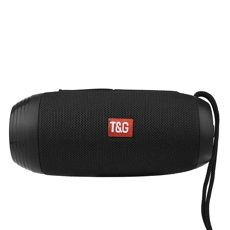 Открытый 10 Вт беспроводной Bluetooth динамик Колонка сабвуфер Поддержка TF карты FM радио AUX светодиодный светильник