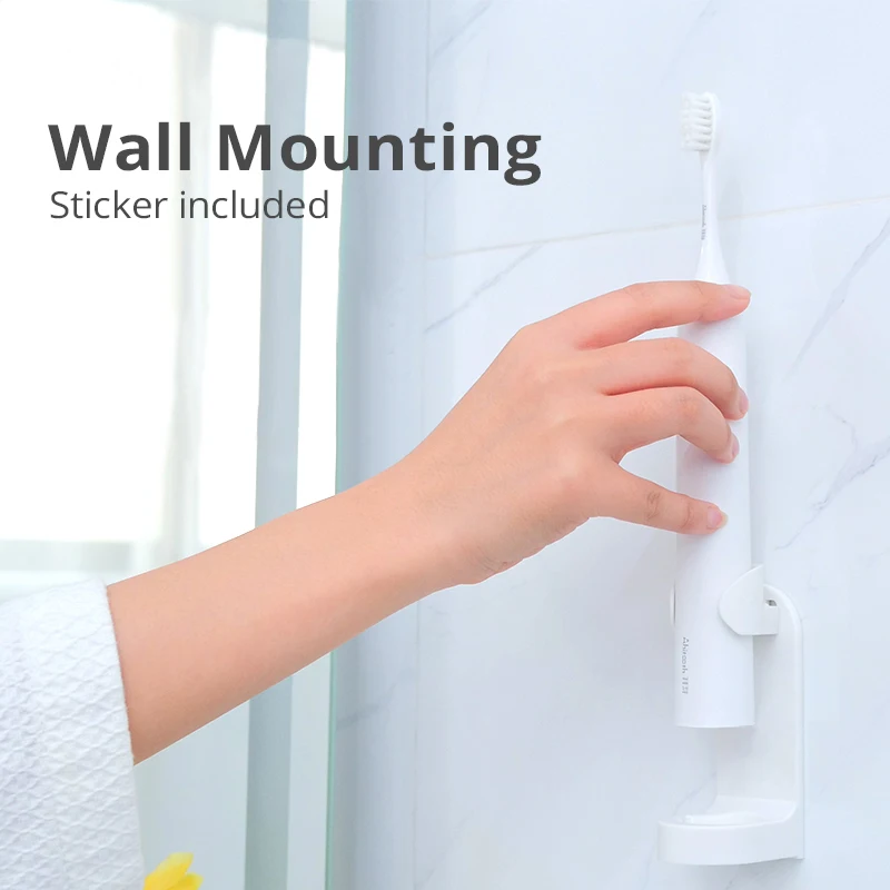 Electric Toothbrush Holder Stand Detachable Wall Mounted Bathroom Counter Stand with Sticker for 90% Electric Tooth Brushes Electric Toothbrush Holder Stand Detachable Wall Mounted Bathroom Counter Stand with Sticker for 90% Electric Tooth Brushes