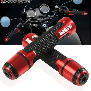 

7/8'' 22mm Motorcycle Handle Grip Handlebar Grips cover For SUZUKI BURGMAN 650 400 125 200 AN650 AN400 AN125 AN200 Accessories