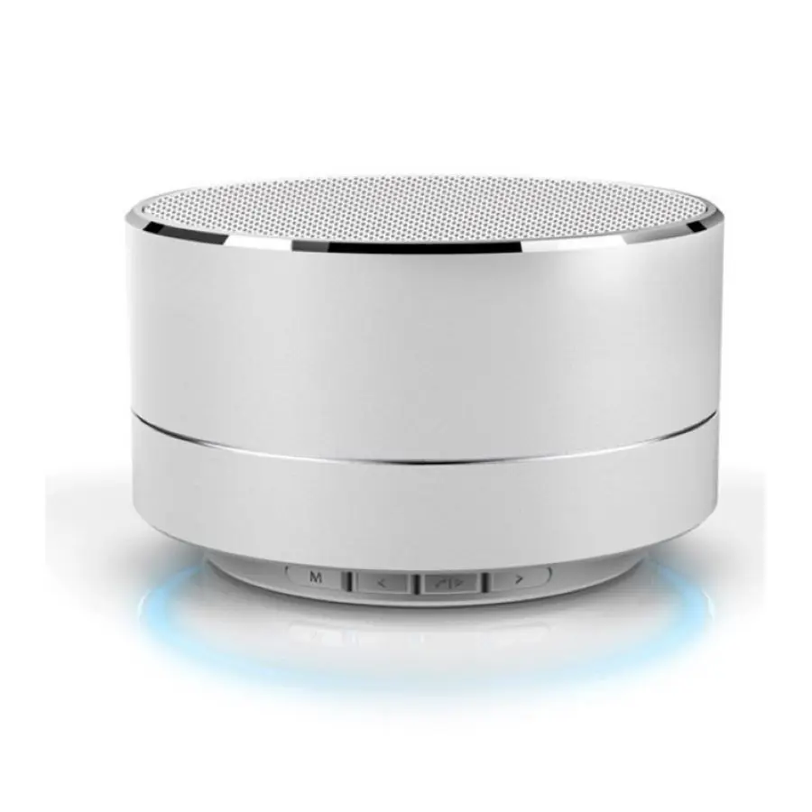 Mini emisor A10 inalámbrico con bluetooth y tarjeta portátil para teléfono móvil, dispositivo de alarma con altavoz