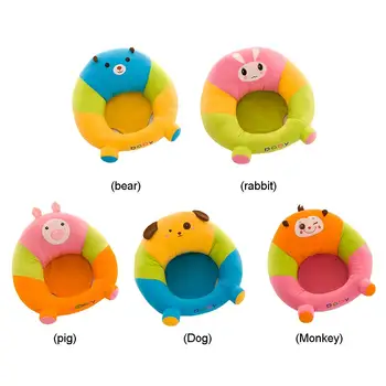 

Cute Baby Sofa Support Seat Cover Learning To Sit Chair Washable Cover