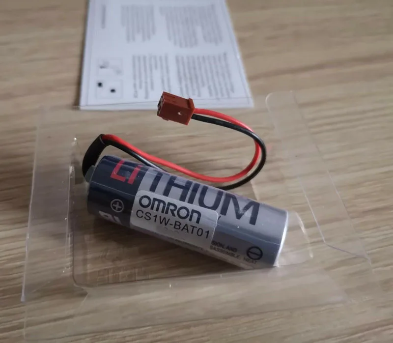 10 шт. Omron CS1W-BAT01 3,6 В литиевая батарея plc пакет с вилкой для TOSHIBA ER17500V/3,6 V ER17500 3,6 V 2700mAh батарея