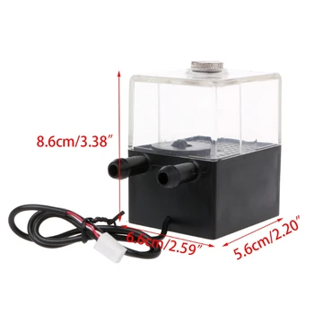 

SC-300T DC 12V Ultra-Quiet Water Pump Tank For Computer CPU Liquid Cooling System C6UC
