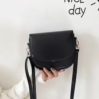 

ins lock saddle bag 2020 new bag female shoulder messenger belt small square bag Korean fashion purses and handbags
