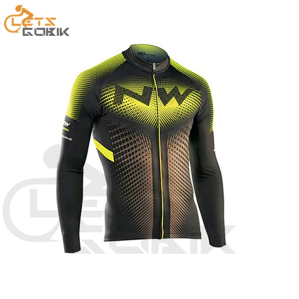 NW Велоспорт Джерси MTB велосипед велосипедная Одежда дышащая длинная Униформа с короткими рукавами Ropa Maillot гоночная велосипедная одежда - Цвет: 9