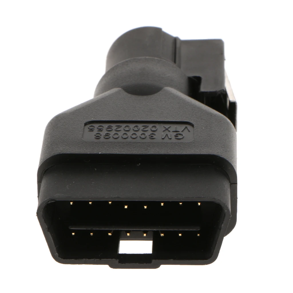 Ethernet to OBD 2 Connector Car Adapter Plug Fit for GM TECH2