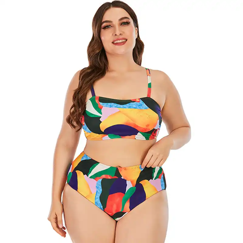 maillot de bain 2 pièces grande taille