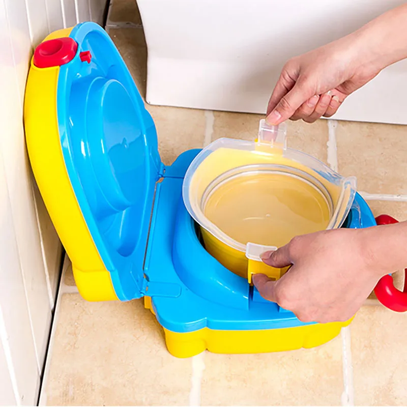 Orinal portátil con respaldo para bebé, asiento de entrenamiento, entrenador de inodoro, silla