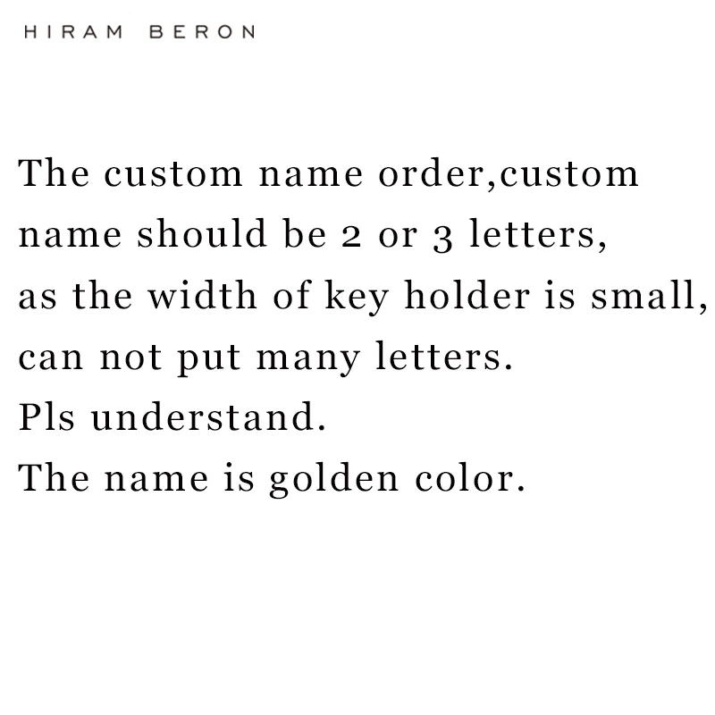 Hiram Beron синий кожаный держатель для ключей keying croco шаблон роскошный продукт подарок Прямая поставка