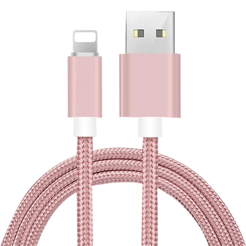USB кабель для зарядки и передачи данных в оплетке 1/2/3 м|Кабели мобильных