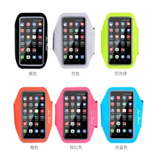 Наружный спортивный ремень для фитнеса, бега, экрана, отпечатка пальца, Разблокировка мобильного телефона, ремень на руку, материал из лайкры, напряжение-рука