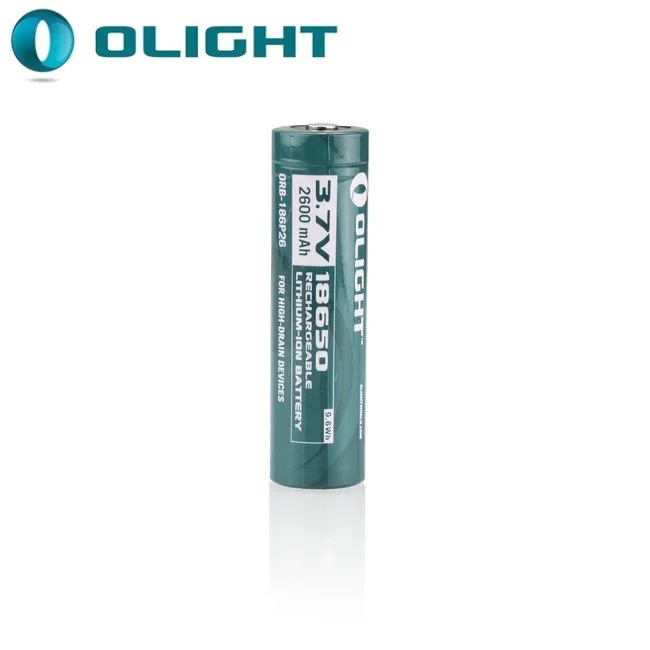 Olight ORB-186P26 3,7 V 2600mAh 18650 перезаряжаемая литий-ионная батарея