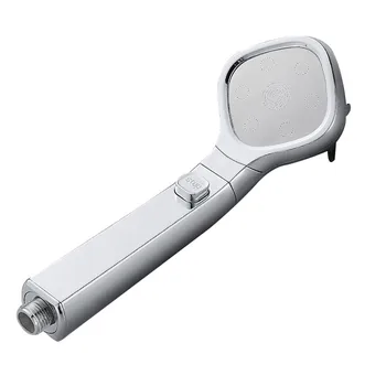 

4 Gear Pressurized Shower 4 Water Modes with 1 Click 1 Key to Stop Water C44