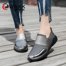 WWKK; весенние женские кроссовки; женские дышащие слипоны на плоской подошве; женские лоферы; Повседневная обувь; женские мокасины; zapatos de mujer