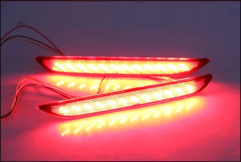 

Led rear bumper light assembly driving light brake light flowing turn signal for chevrolet ORLANDO, 2pcs