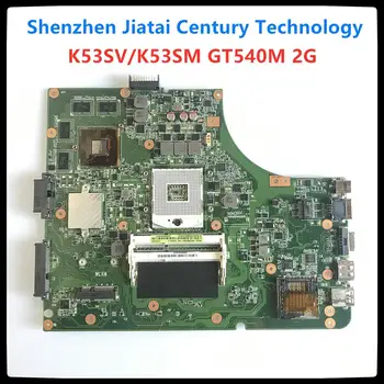 

K53SV motherboard for ASUS K53SM K53S A53S X53S P53S K53SJ K53SC laptop motherboard rev3.0/3.1 GT540M 2G 100% full Test working