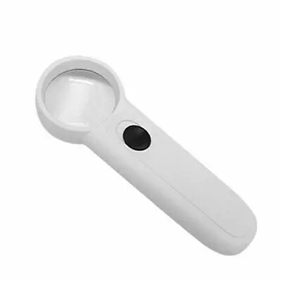 

4X Magnifying LED Switch Light Hand Held Map Magnifier