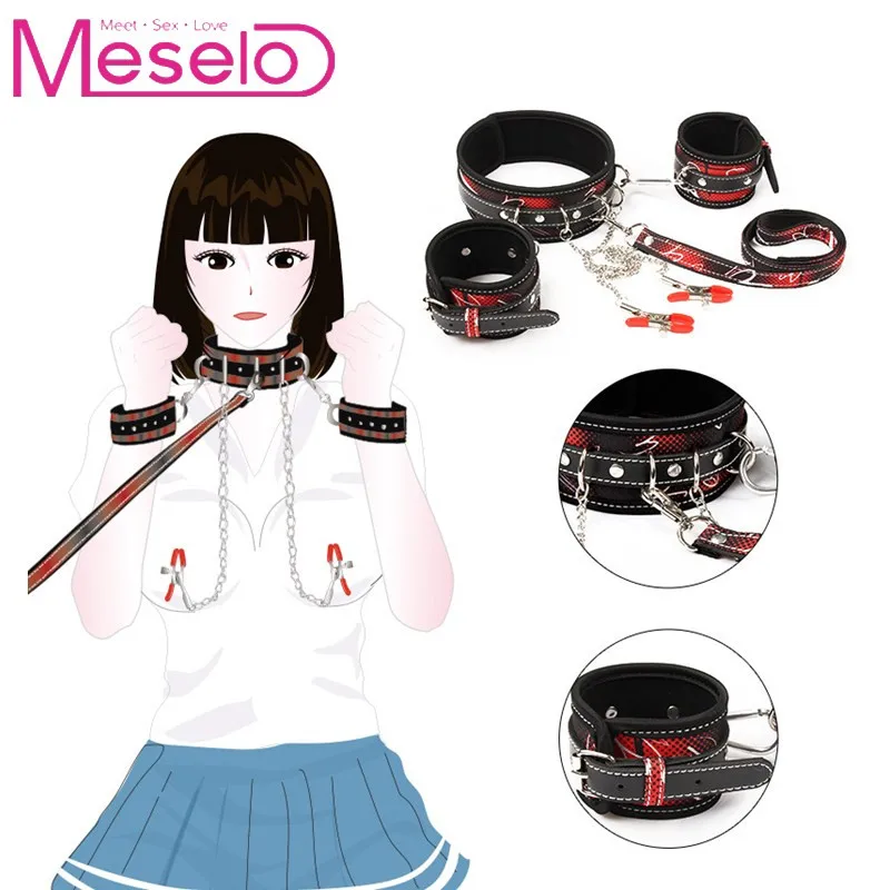 meselo neck collar wrist cuffs body restraints se