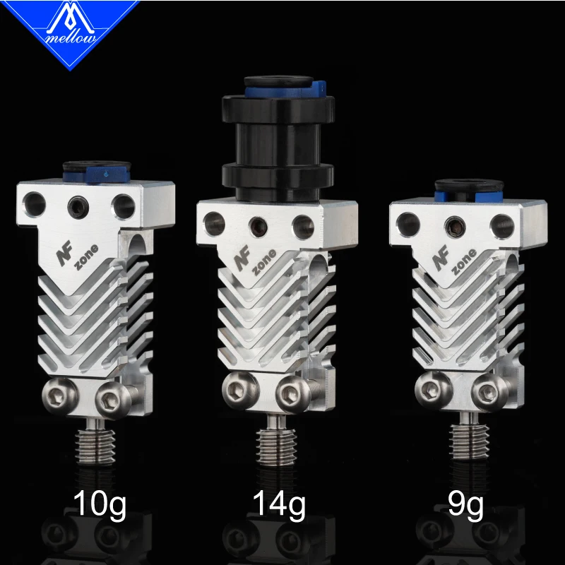 Mellow-impressora 3d All Metal Titanium nf Zone-t v6 Cr10 Pro Dissipador de Calor Peças para v6 Hotend Ender Ender Pro - Imagem 5